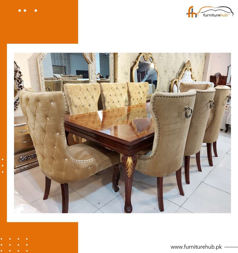 Dining Set with Tufted Chairs (FH-1011)