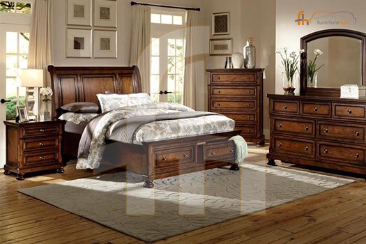 FH-5876 Queen Bed | Cumberland Collection