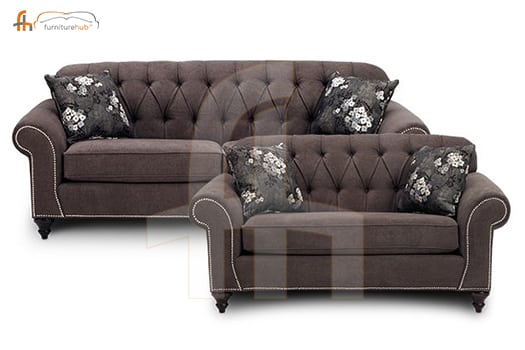 FH-5452 Chester Filled 6 Seater Sofa Set