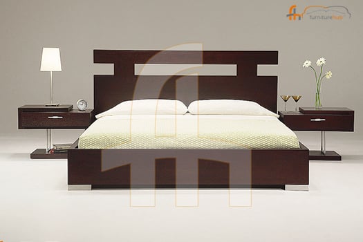 FH-6611 Modern Veneer Bed 01