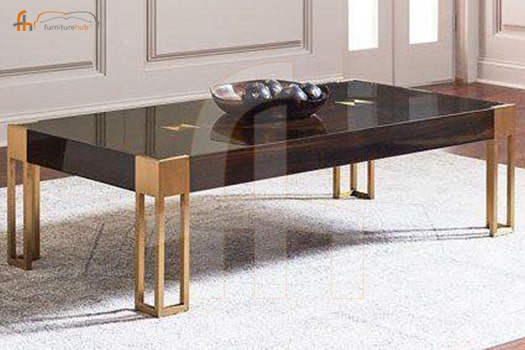 FH-5411 Interlude Gold Coffee Table
