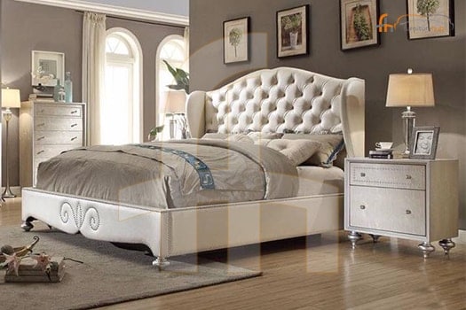 FH-5857 Fancy Bed (Wood + MDF)