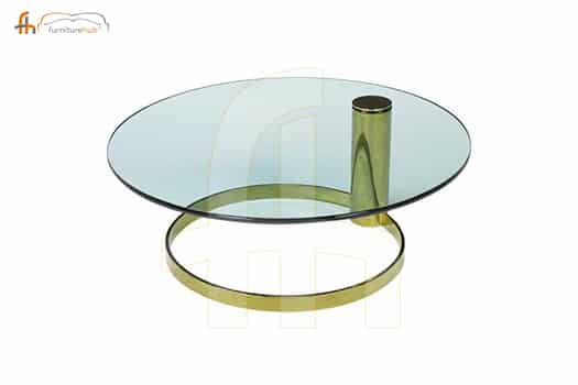 FH-5427 Round Glass Top Center Table