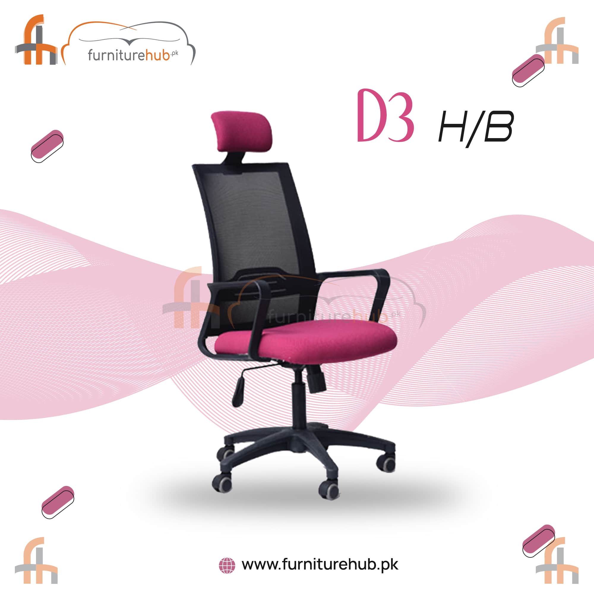 HIGH BACK CHAIR D3 (LV-6056) Image
