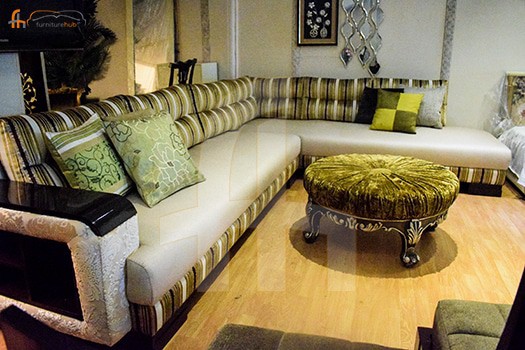 Fh 5561 L Shape Sofa Molty Foam, L Shaped Sofa Designs For Living Room In Karachi