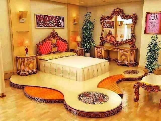 FH-5064 Arabic Bed Set