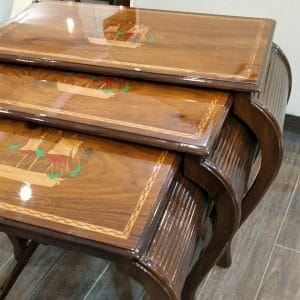 FH-5236 Palm Ship Sheesham Nest Table Set