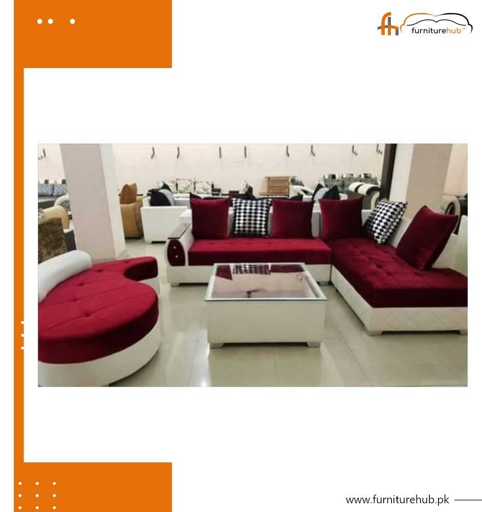 FH-5181 L-Shape Atraction Sofa Set + Dewan