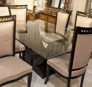 U-6 Chairs Dining table Set