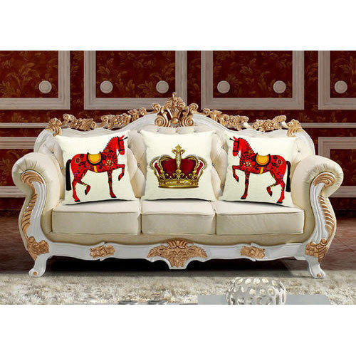 FH-5182 Royal Carved Design Sofa