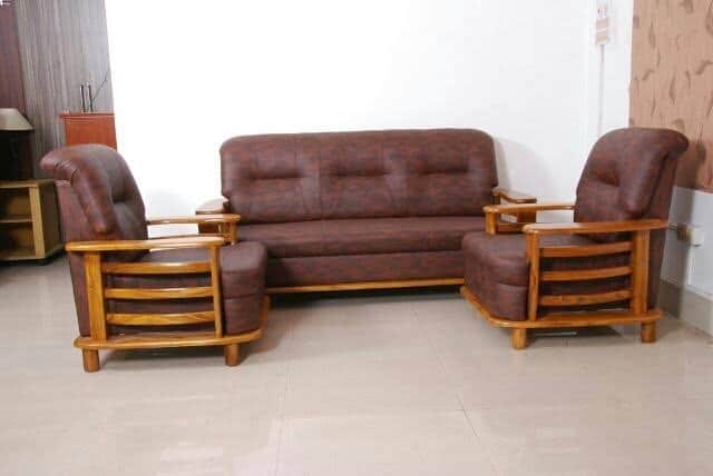 FH-5171 Lapped Wooden Sofa Set