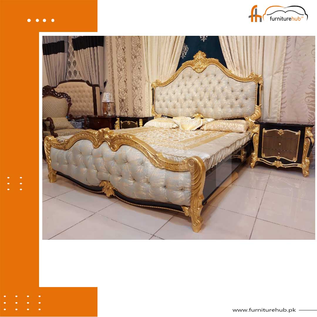 FH-1271 French Baroque Bed Set