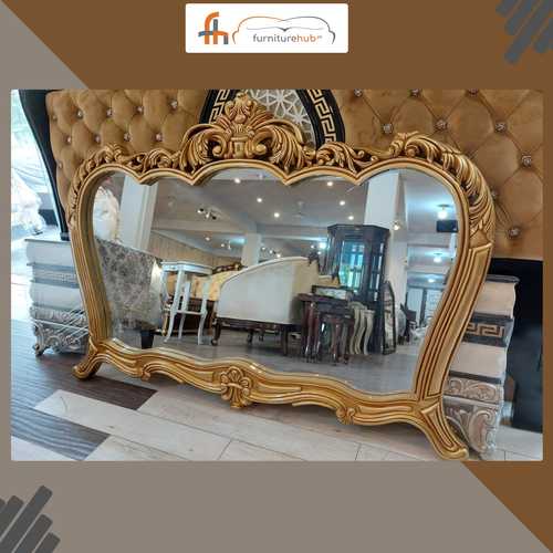 Wall Hanging Mirror With Gold Frame Advance Classic Design On Sale