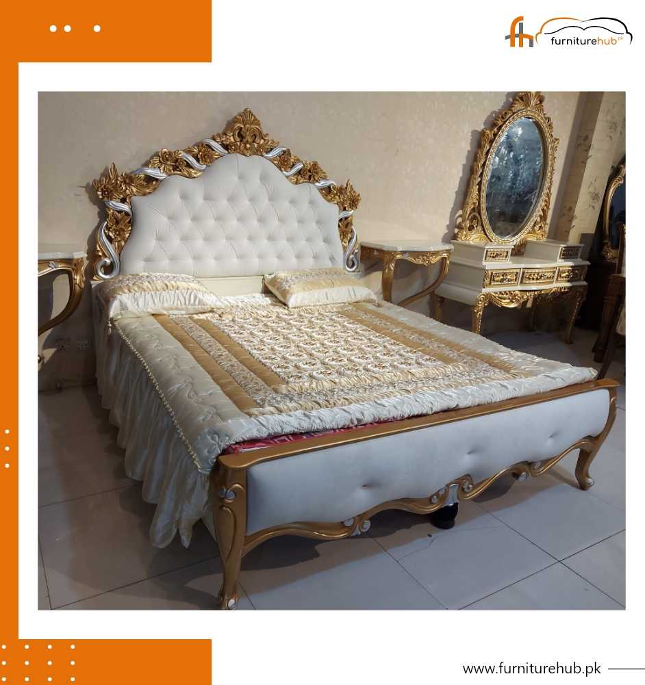 FH-1317 Italian sheer bed set