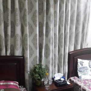 Grey Curtain Design