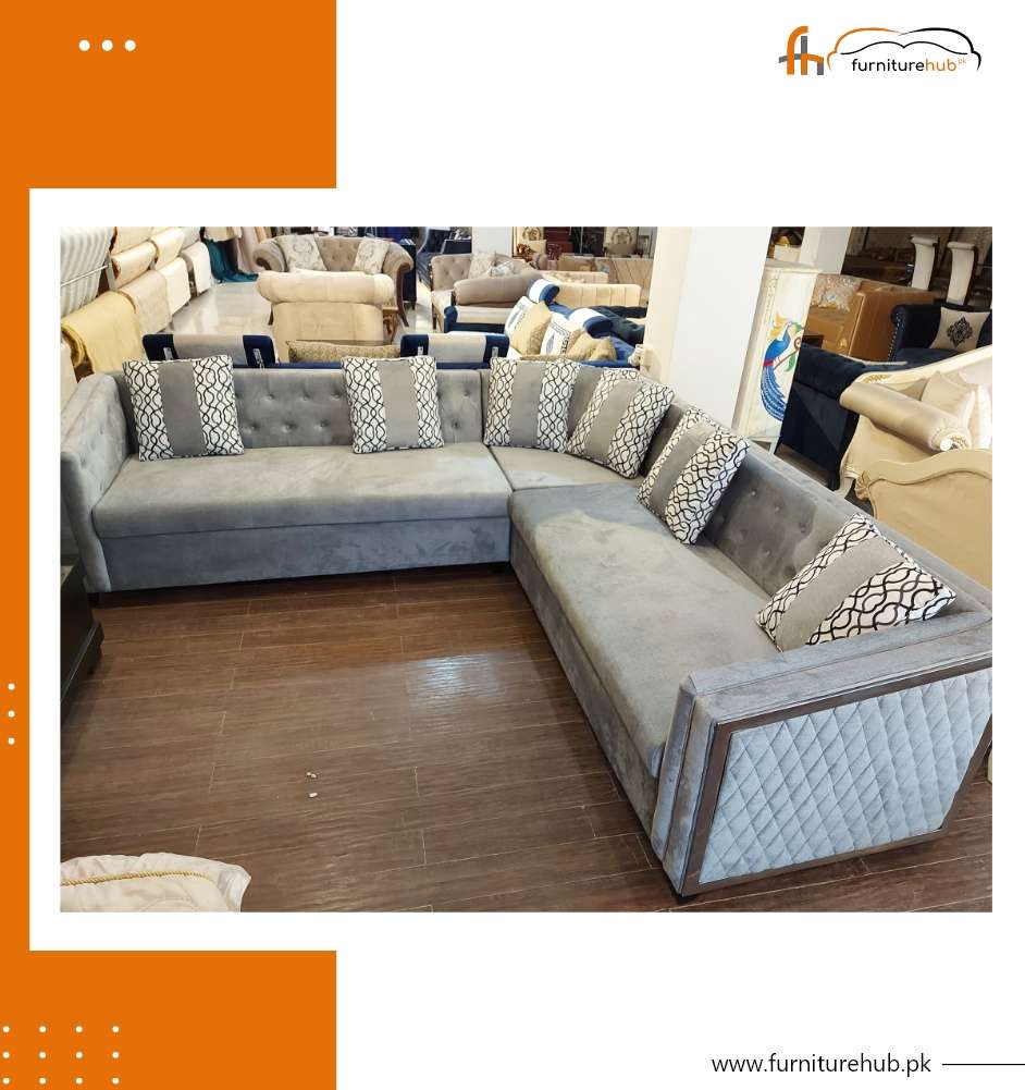 Diamond Sofa Sectional Set (FH-1458)