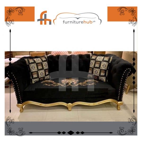 Black And Gold Sofa To Make You Experience Good Moments