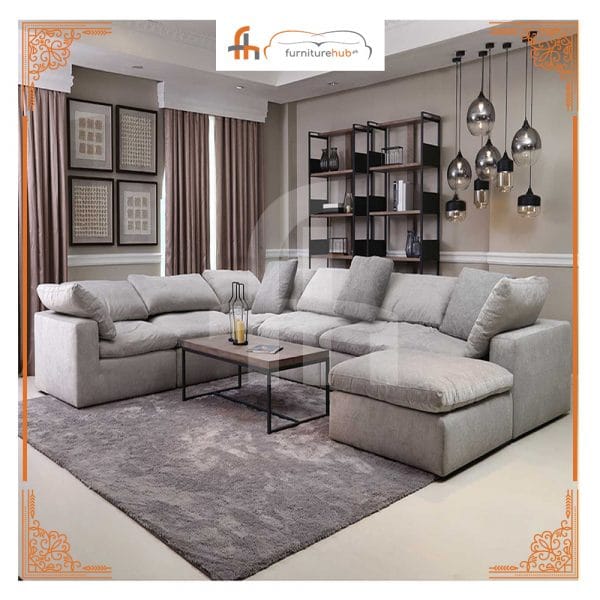 Grey L Shaped Couch On Sale For Your Comfort At Furniturehub.Pk