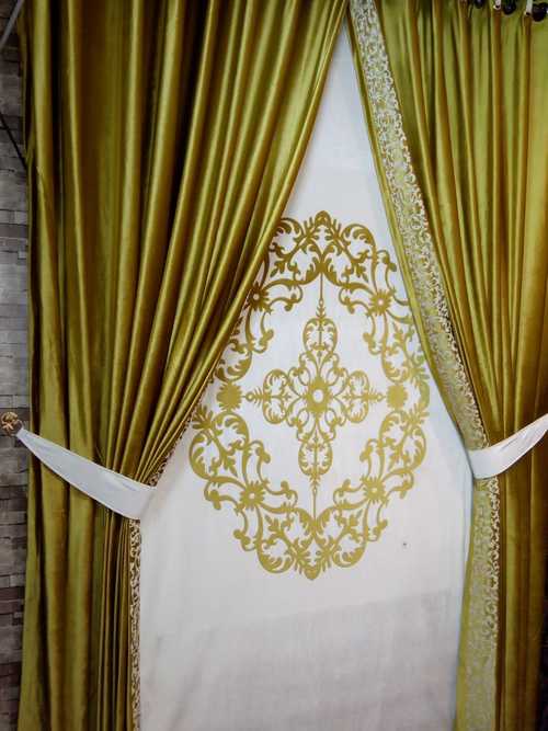 Golden Curtain Design