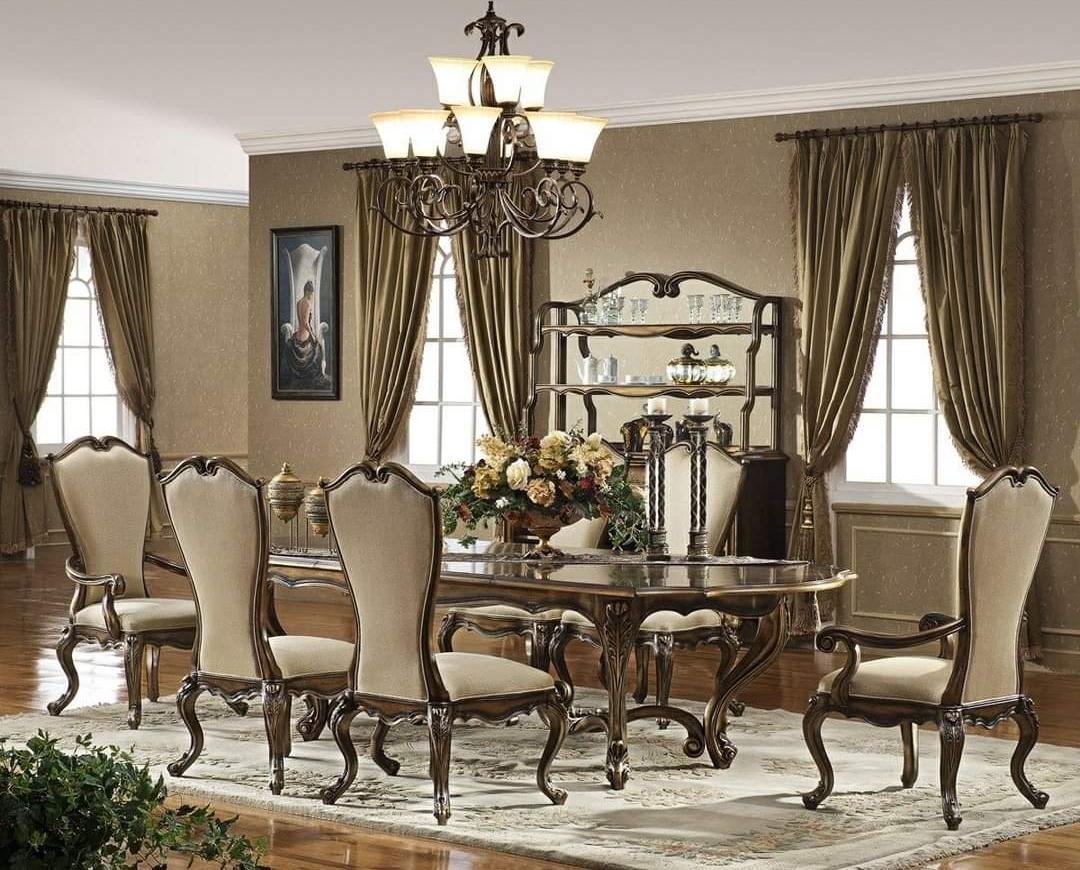 FH-1564 Dining With 8 Chairs Image