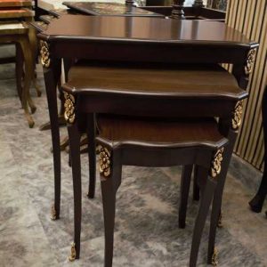 Brown Nest Table Set
