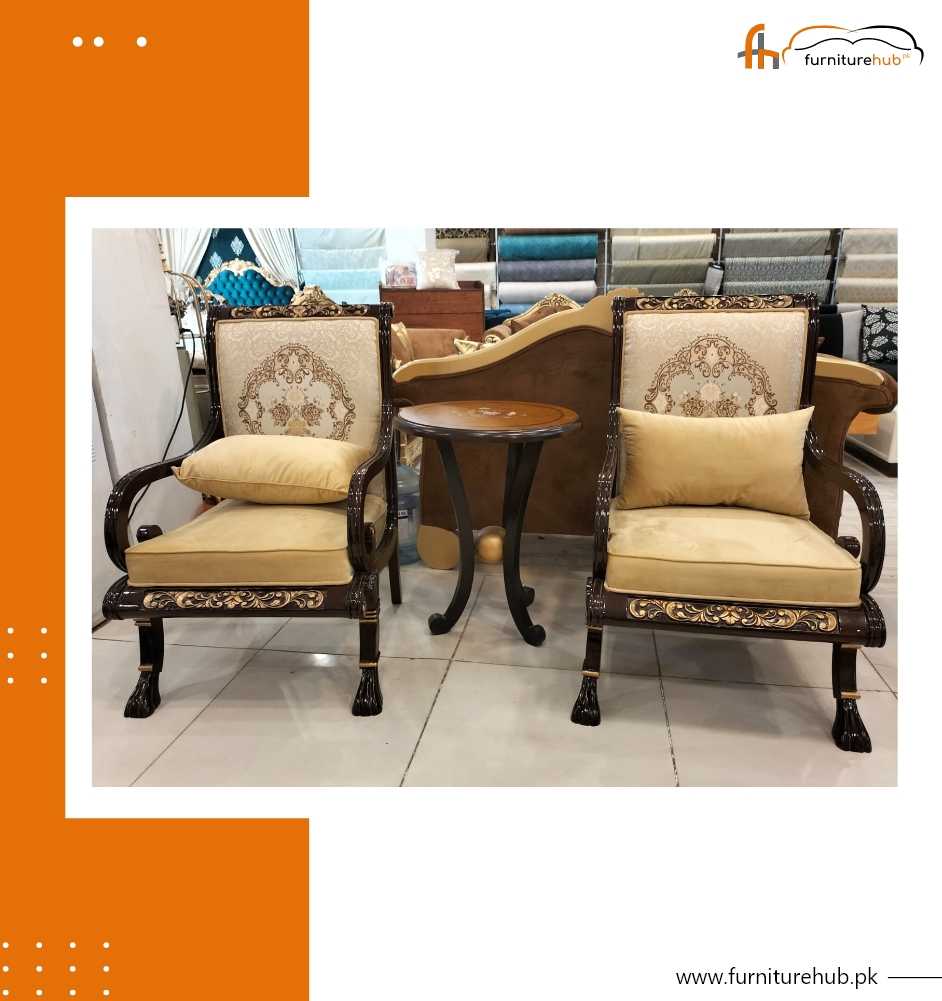 FH-1670 Sheesham Chairs Set