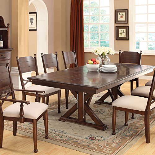 FH-1757 DINING TABLE 8 CHAIRS