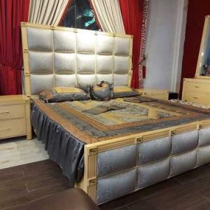 Kmk bed With 2 Side Table