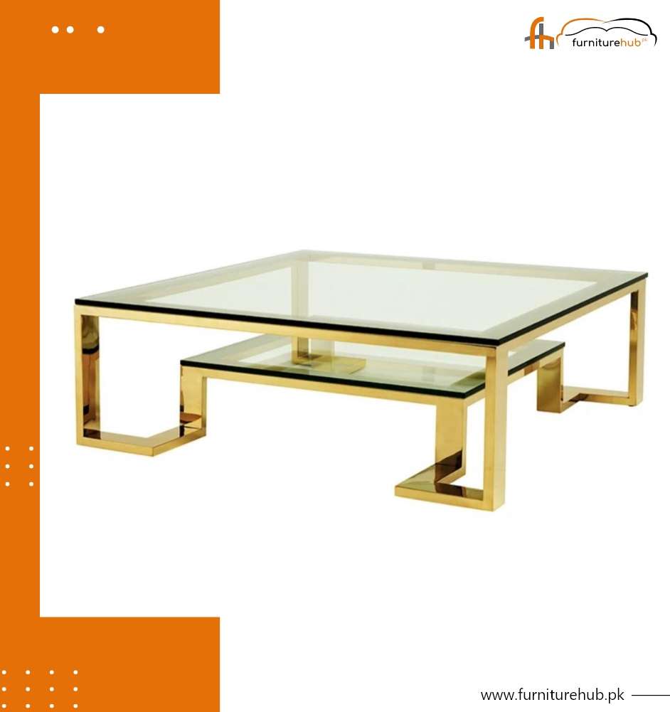 FH-1722A Couchtisch Brass center table Image