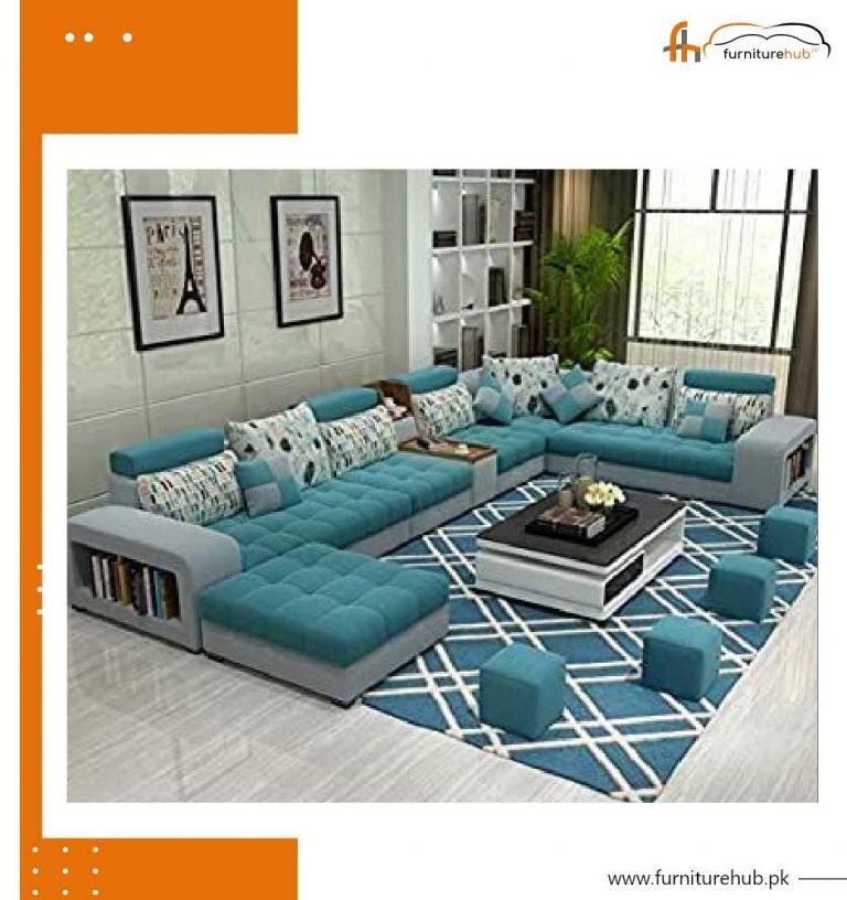 Curated visual reference: Visual Reference: Fh 1802 Elegant U Shape Sofa