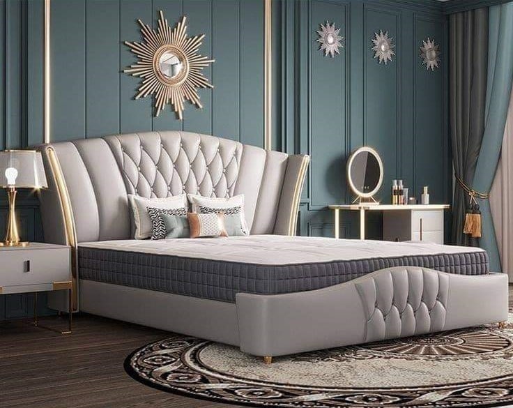 FH-1838 Gainesville Luxury Italian King Size Bed