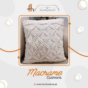 Designer Cushions In Macrame