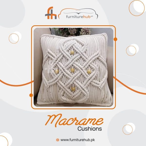 Throw Cushions Available On Sale In White Color At Furniturehub.Pk