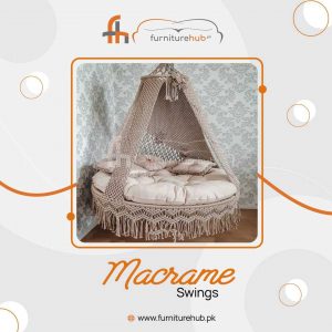 Macrame Swing Seat Front