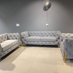 FH-7064 Tufted Luxury Sofa Set