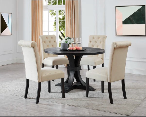 FH-7093 Dining With 4 Chairs