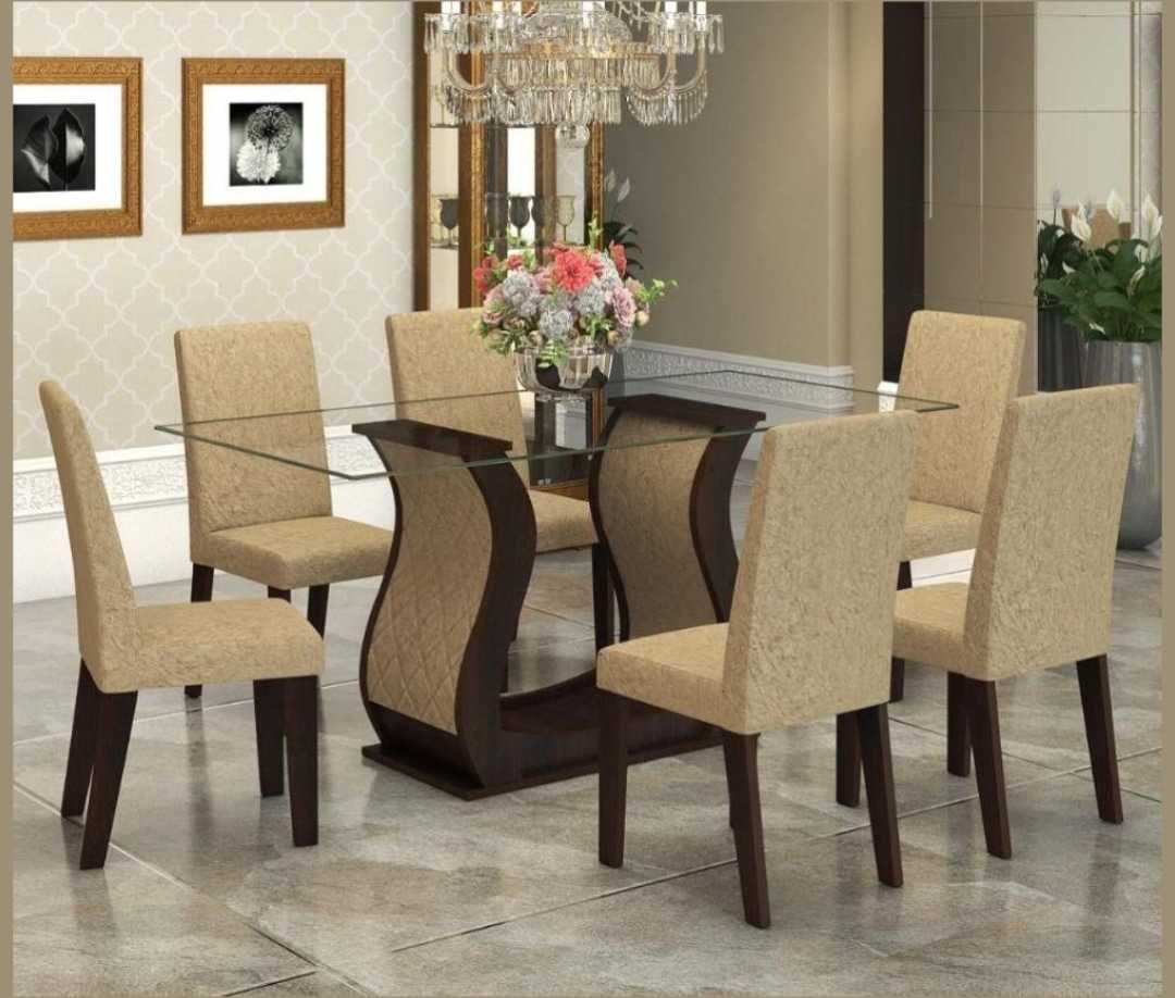 FH-7102 Dining Table With 6 Chairs