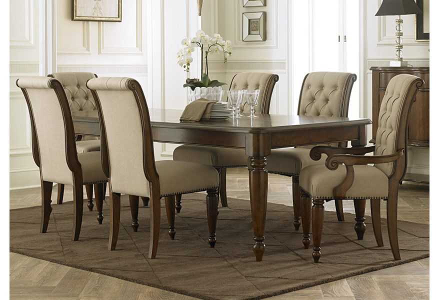 FH-7104 Dining With 6 Chairs
