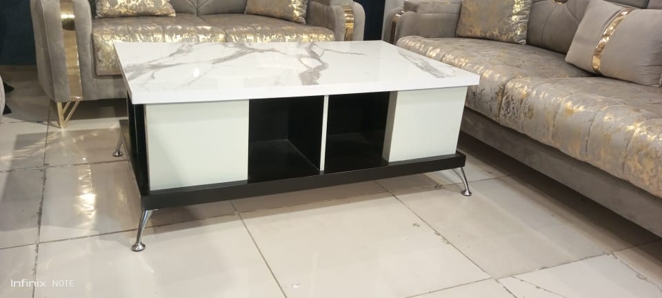 FH-7133 Marble Look Coffee Table Image