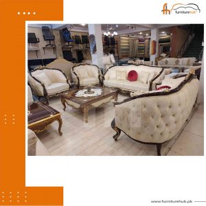 FH-7246 Sheesham Wood Maula Jatt Sofa Set