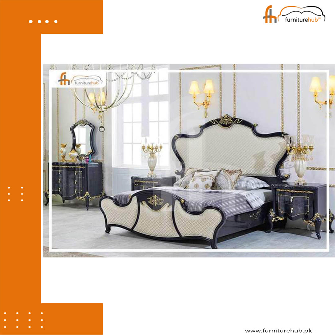 FH-7928 Royal French Style Bed Set