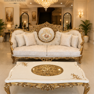 FH-4983 Royal Versailles Luxury Sofa Seta Set